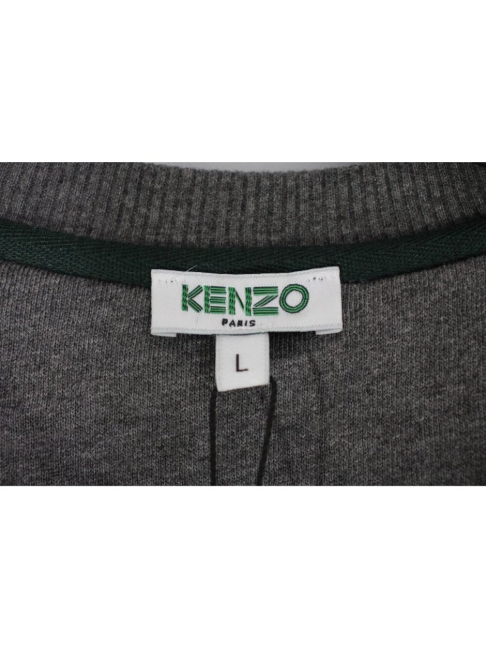 Kenzo Paris Mens Large Spell Out Embroidered Sweatshirt NEW Q1162 - Picture 4 of 6
